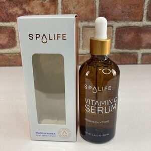 Spa Life‎ Vitamin C Serum Brighten Tone Glowup Luminous 3.4 fl oz Made In Korea